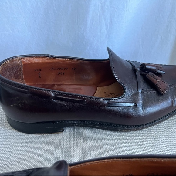Mens Alden New England Tassel Loafers - Picture 7 of 9